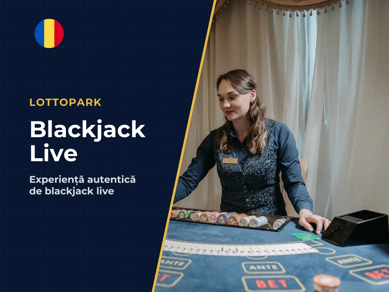 Blackjack live dealer jocul cu dealer