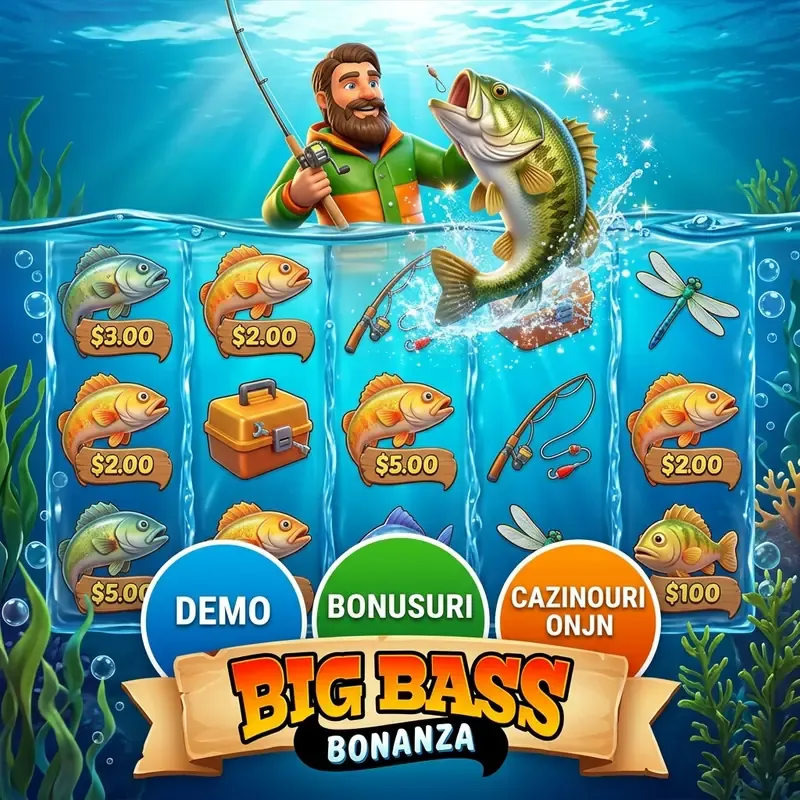 Big Bass Bonanza demo-slot, joc online