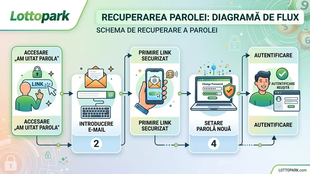 diagrama flux resetare lottopark parola
