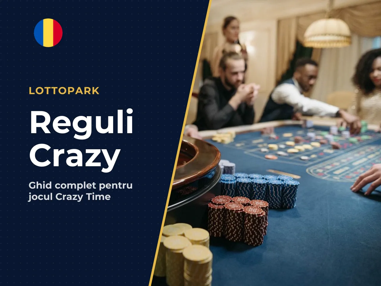 Roata Crazy Time, numerele și segmentele