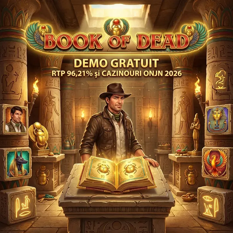 Book of Dead demo gratuit, joc
