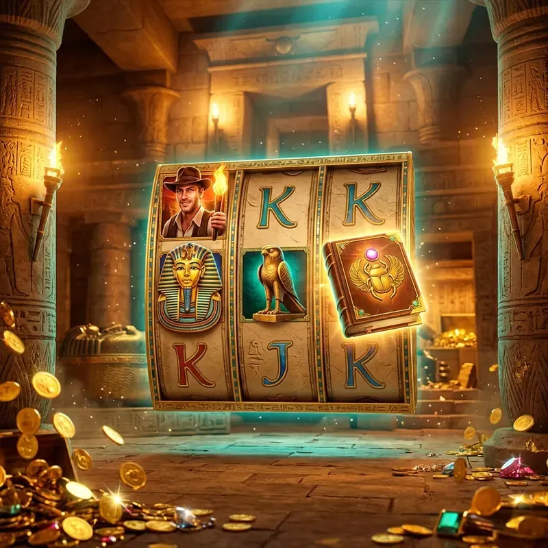 Book of Ra Deluxe demo, joc