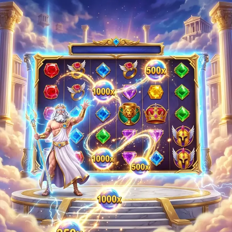 Gates of Olympus 1000 demo, joc